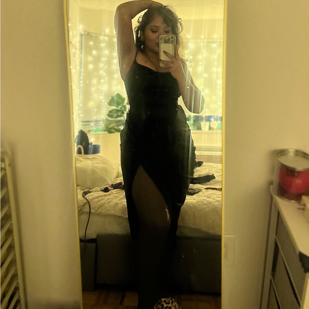 House of CB Draped corset Dress